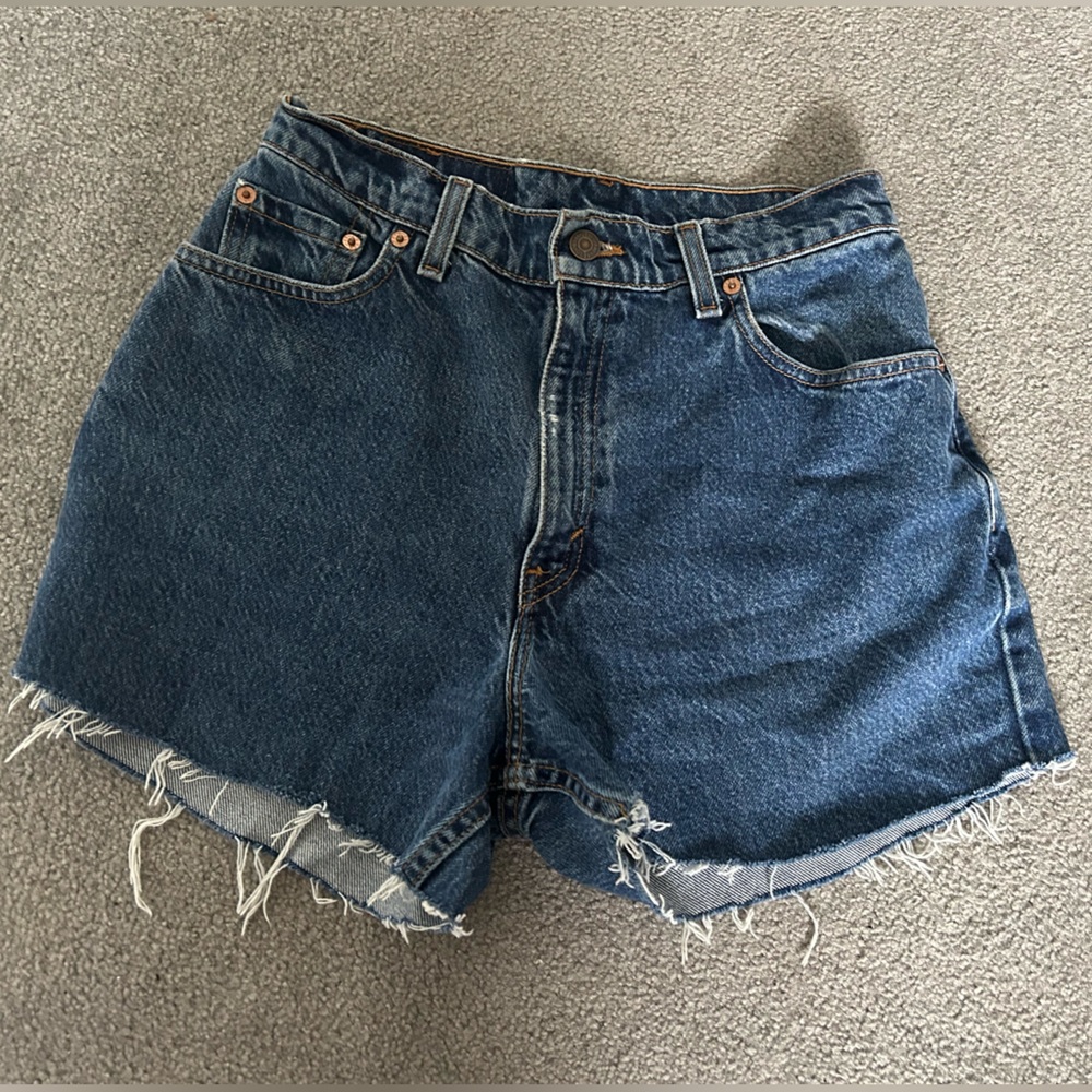 Levi's Classic Blue Jean Shorts